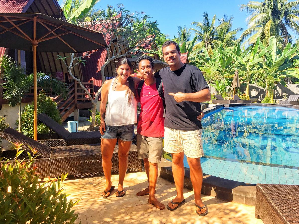 Island Beach Bungalow Gili Trawangan Zewnętrze zdjęcie