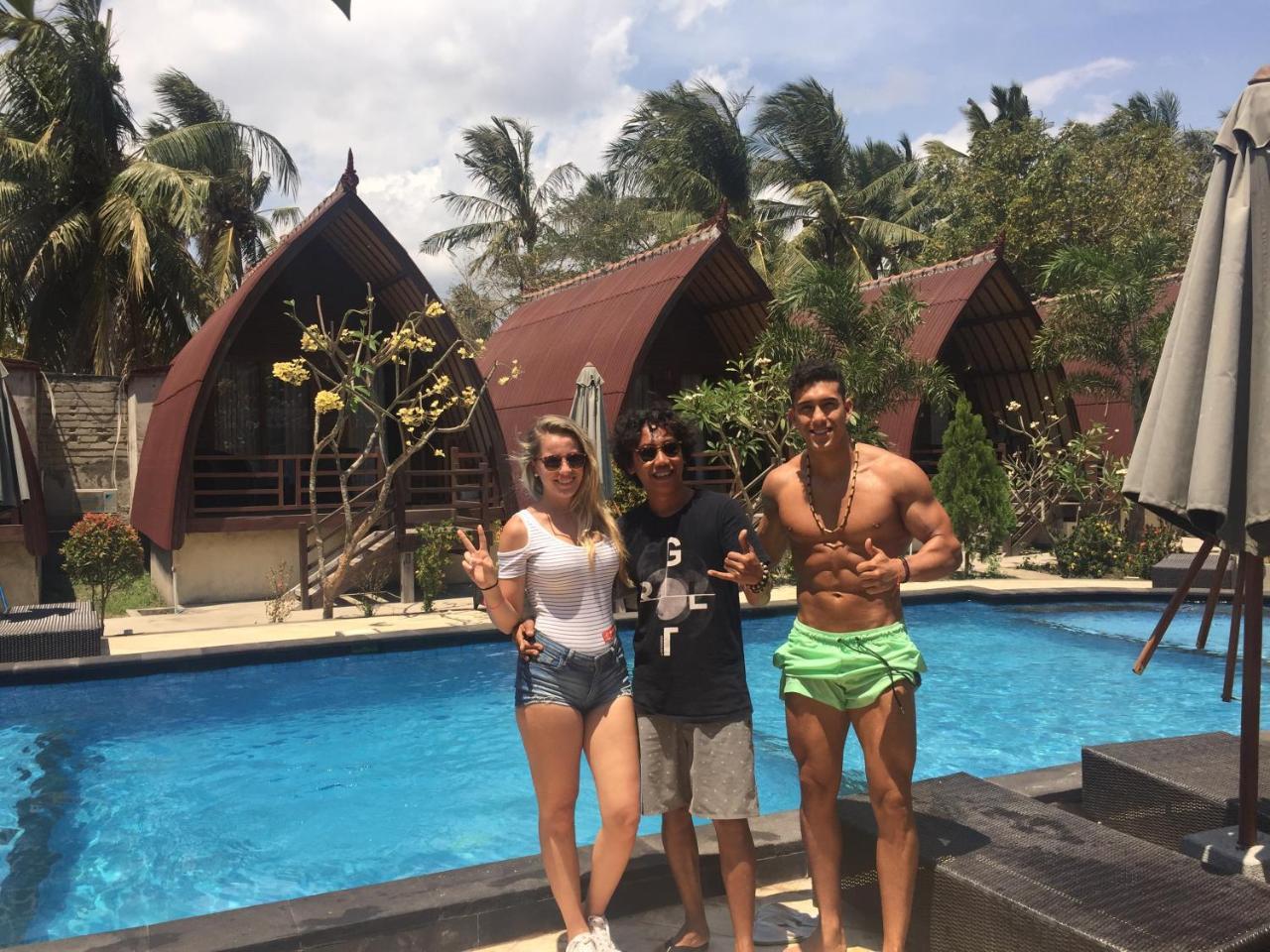 Island Beach Bungalow Gili Trawangan Zewnętrze zdjęcie