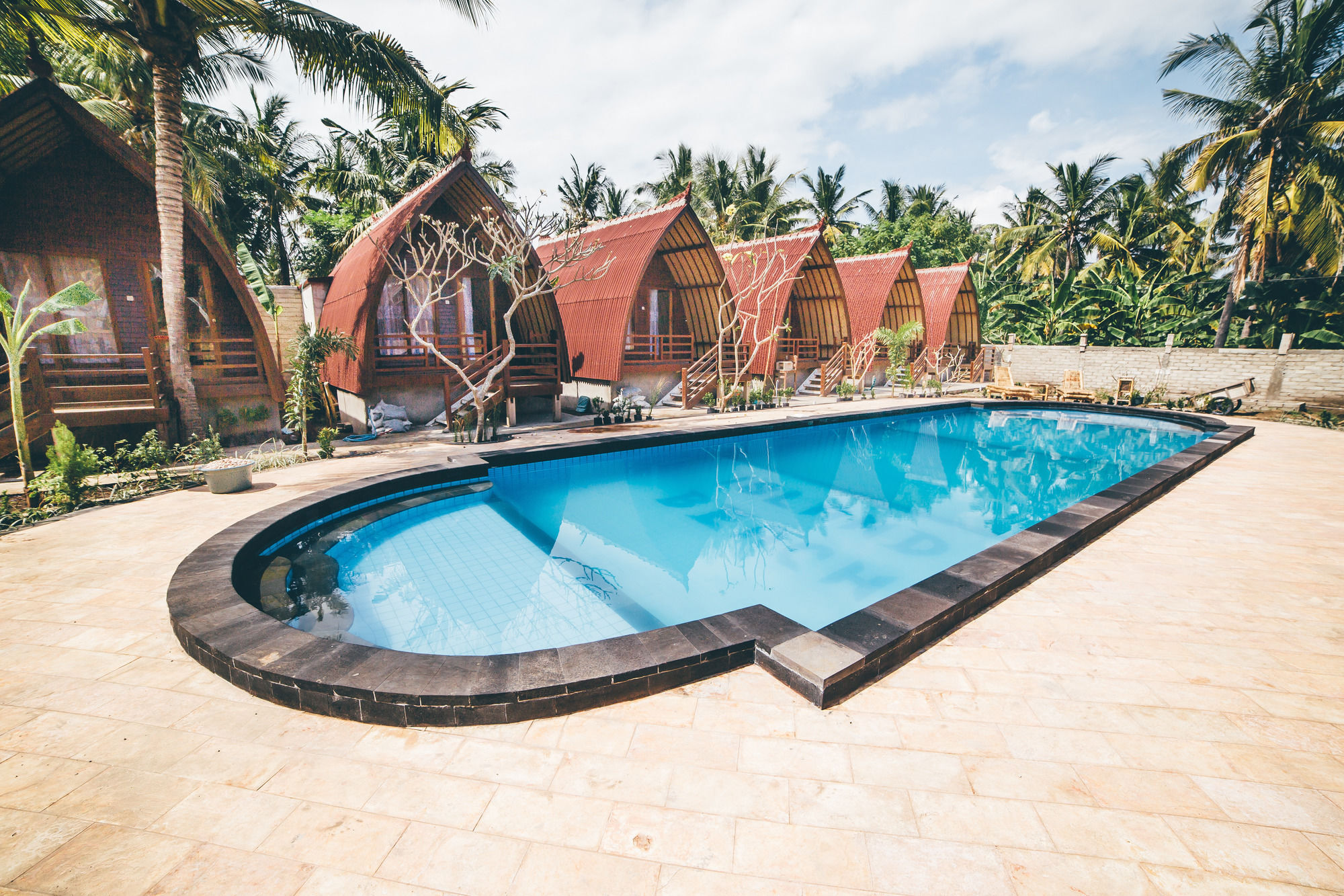 Island Beach Bungalow Gili Trawangan Zewnętrze zdjęcie